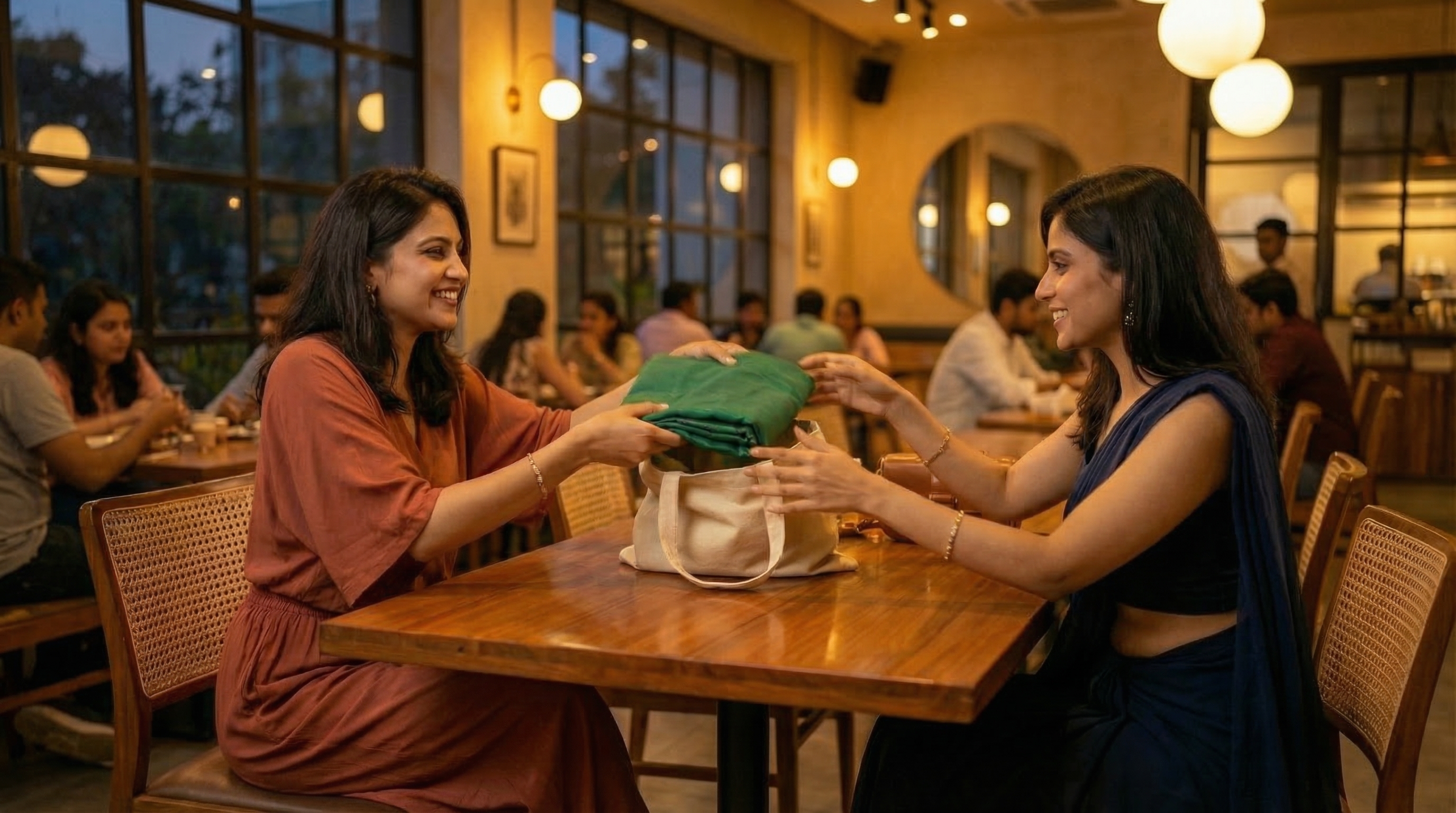 Indian women wardrobe sharing community